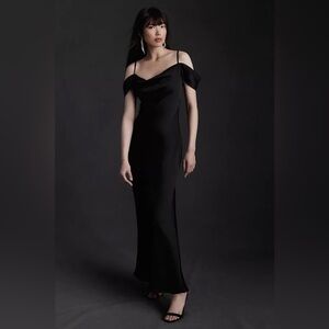 NWT BHLDN Ira Satin Charmeuse dress